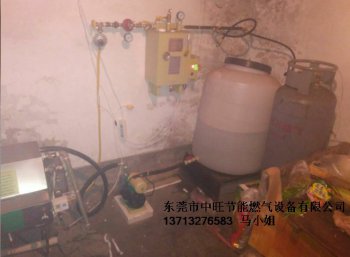 卧式燃气蒸汽机安装
