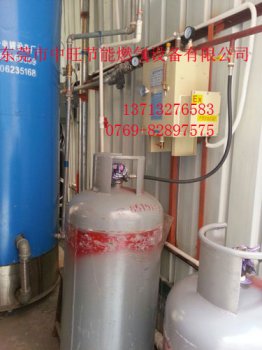 10万大卡燃烧机安装20KG汽化器实例